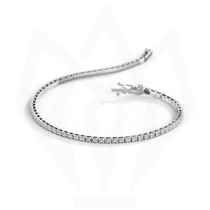 Minimalist Diamond Tennis Bracelet