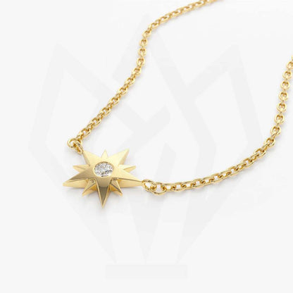 Star Charm Diamond Pendant Necklace