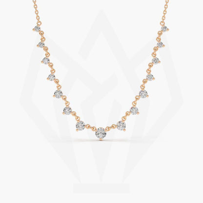 Graduate Diamond Necklace