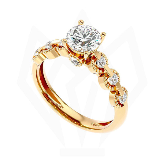 Timeless Elegance Classic Solitaire Diamond Engagement Ring