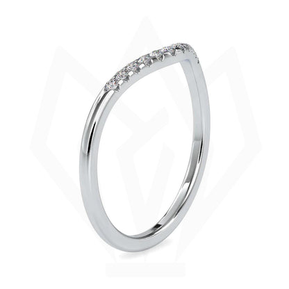 Stackable Dainty Diamond Ring