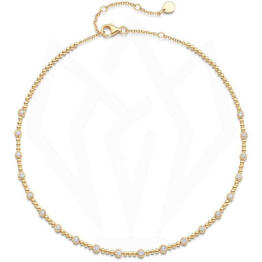 Classic Station Diamond Necklace